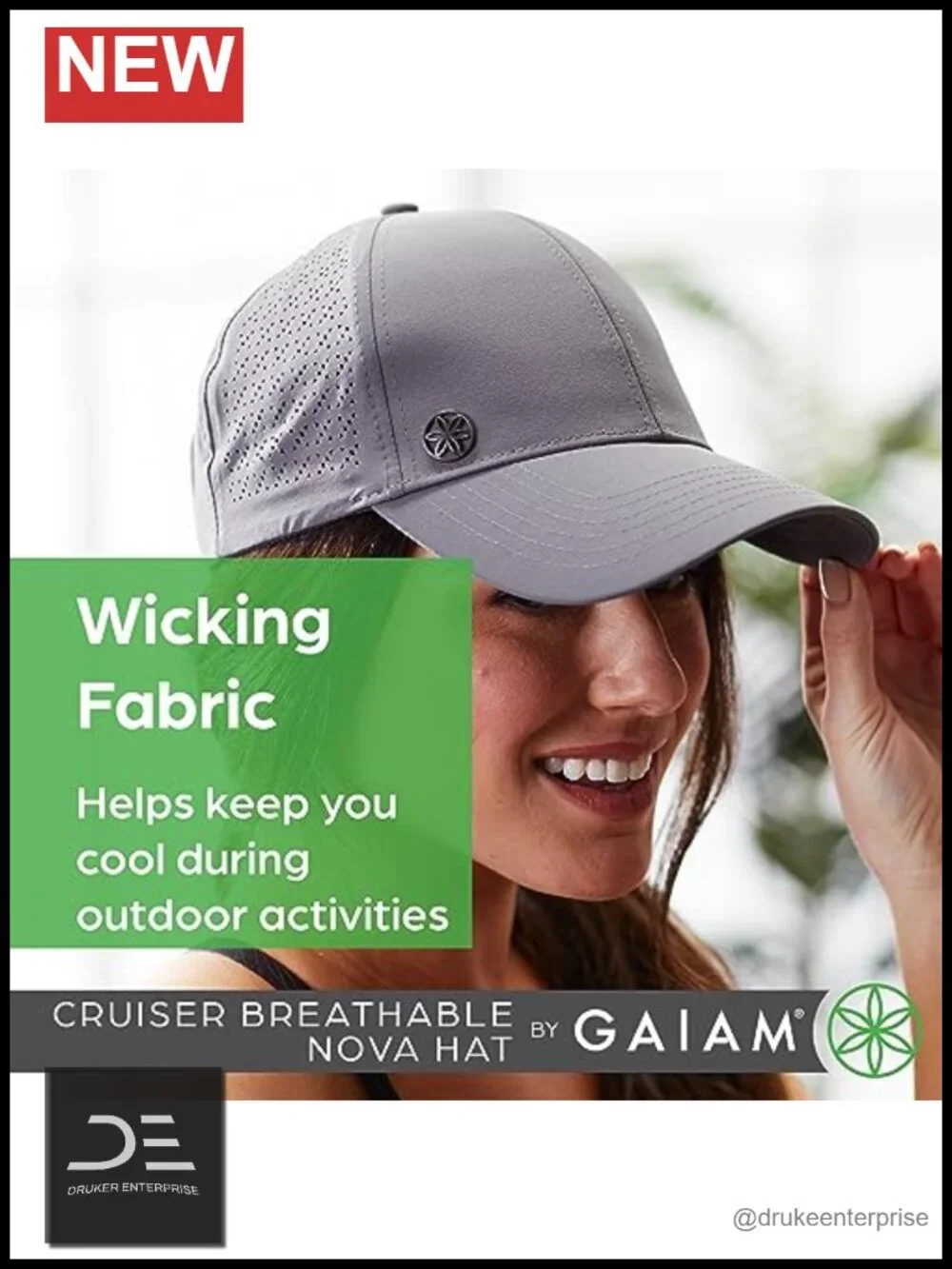 Breathable Lightweight Baseball Cap with Adjustable Strap